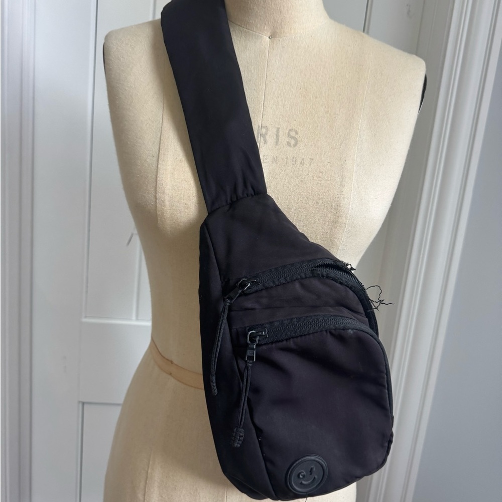 Gilly Hicks Black Crossbody Bag / Belt Bag O/S